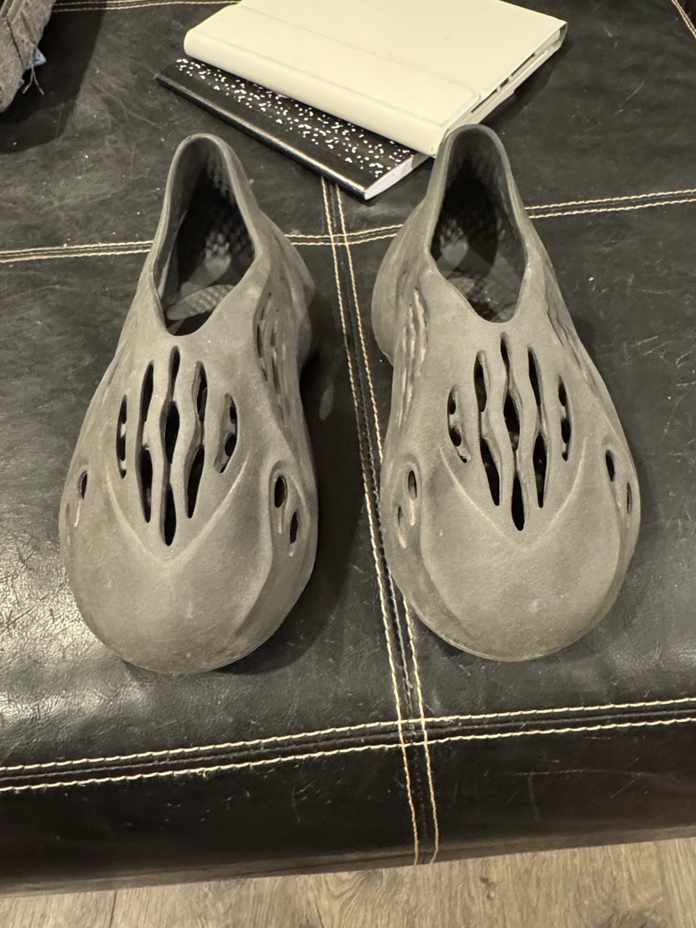 adidas Gray Slip-On Casual Shoes